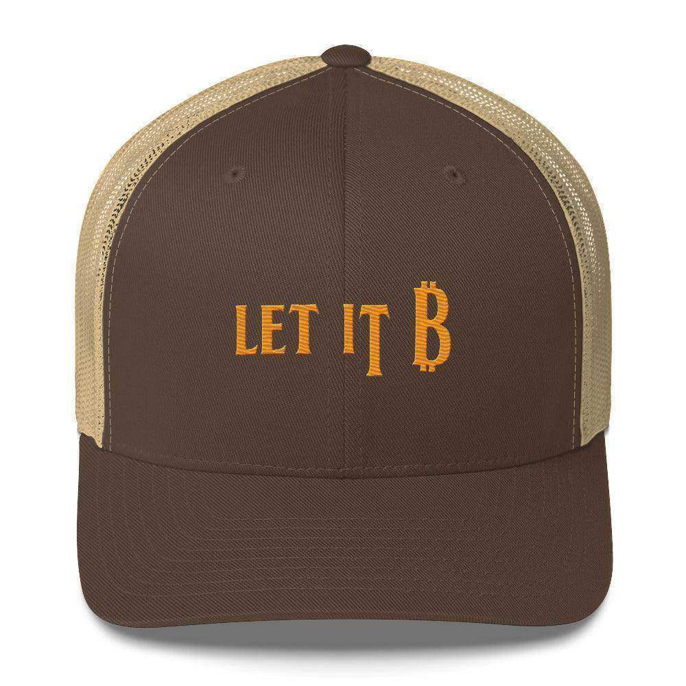 Let It Bitcoin Trucker Cap - InvestmenTees
