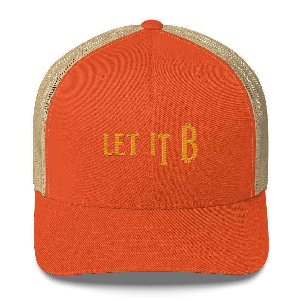 Let It Bitcoin Trucker Cap - InvestmenTees