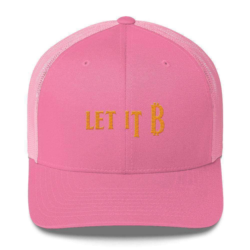Let It Bitcoin Trucker Cap - InvestmenTees