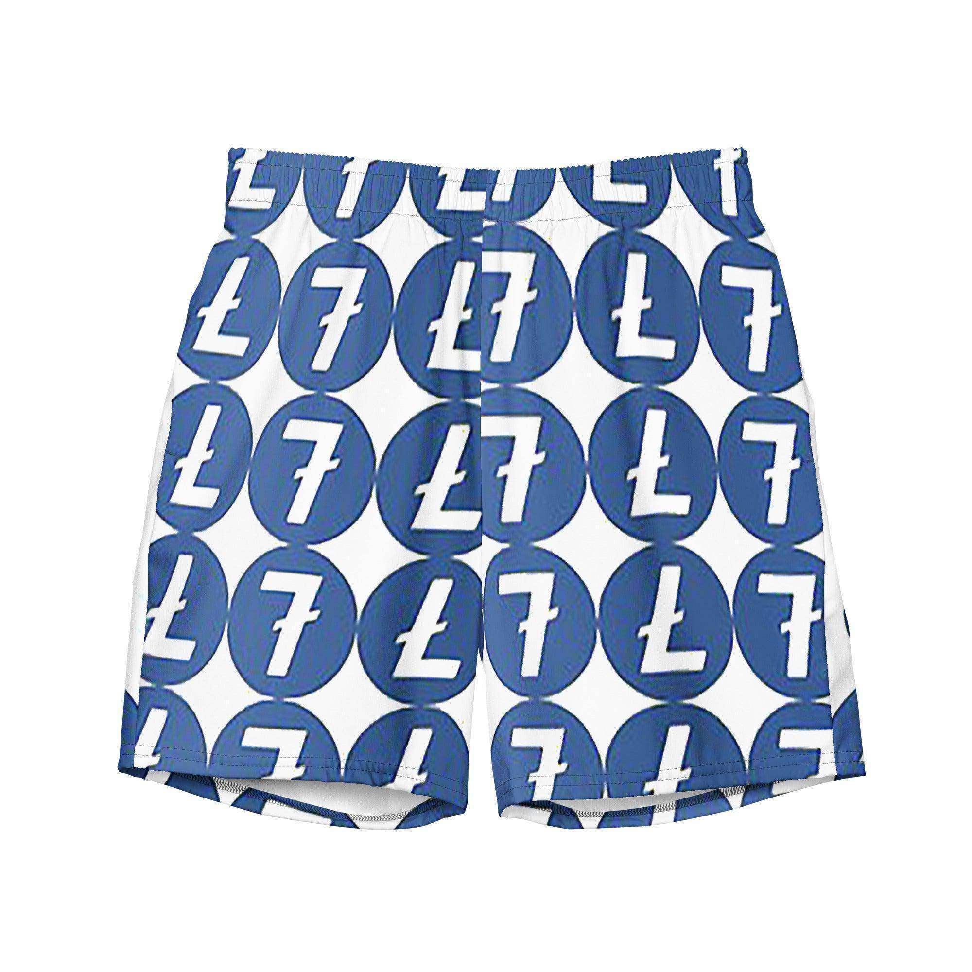 Litecoin Swim Trunks - InvestmenTees