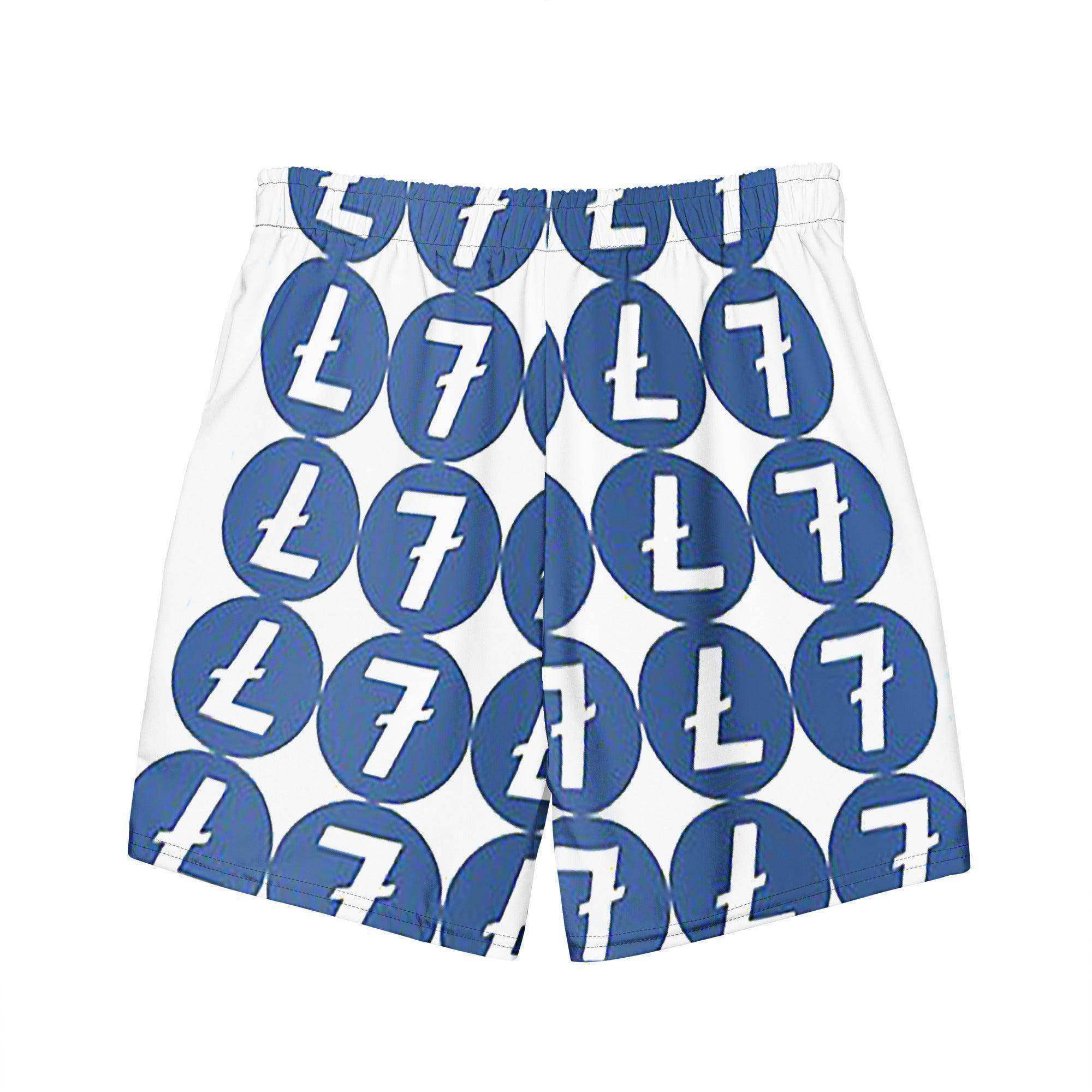 Litecoin Swim Trunks - InvestmenTees