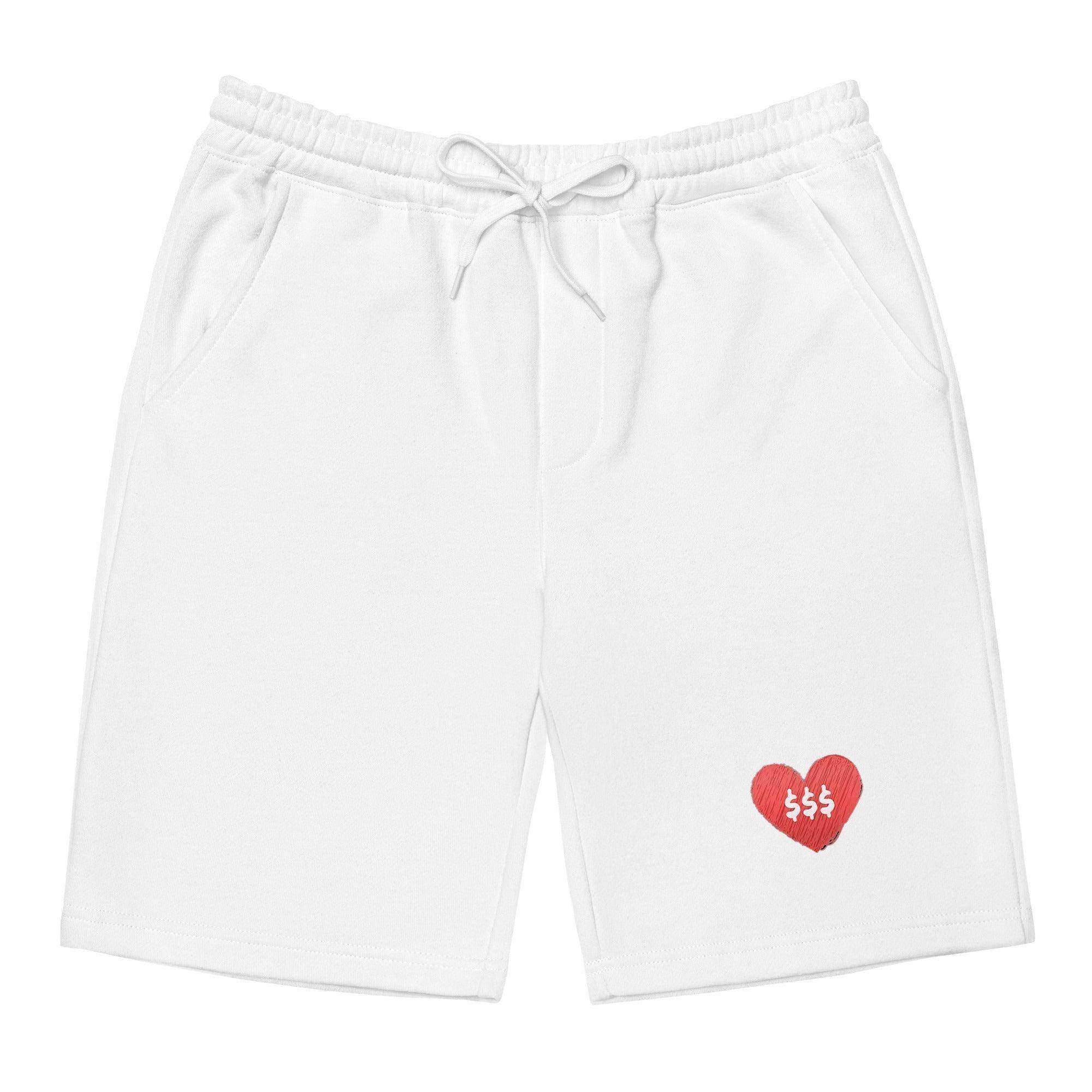 Love Money Fleece Shorts - InvestmenTees