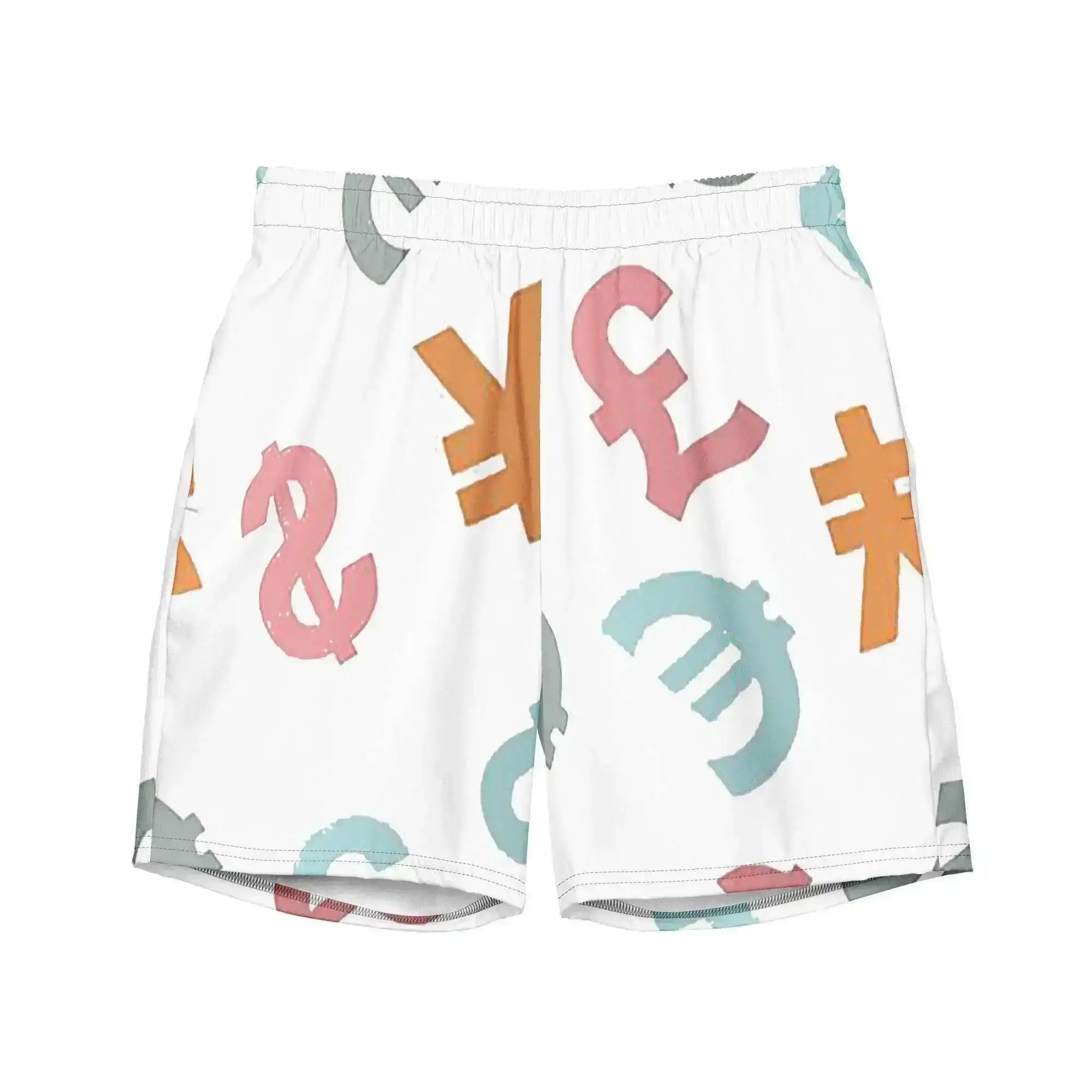 Major Currencies Swim Trunks - InvestmenTees