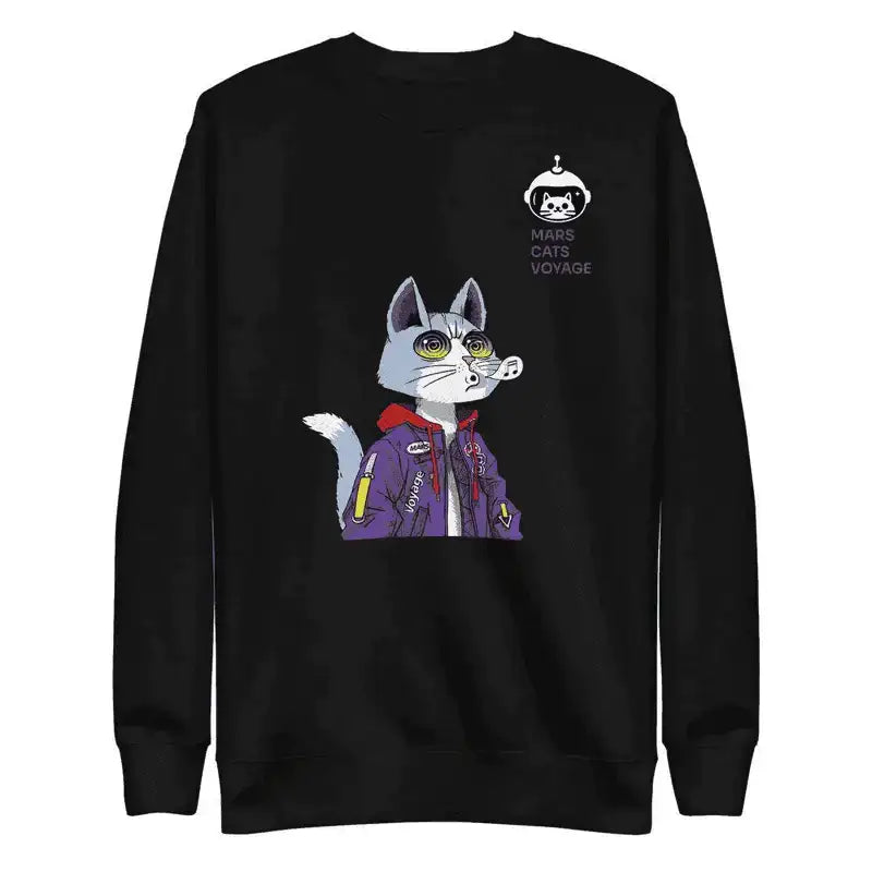 Mars Cats Voyage 1 Sweatshirt - InvestmenTees