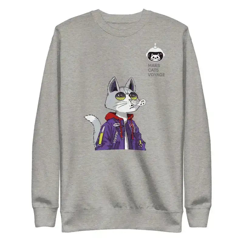 Mars Cats Voyage 1 Sweatshirt - InvestmenTees