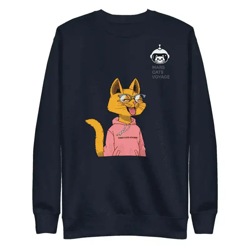 Mars Cats Voyage 2 Sweatshirt - InvestmenTees