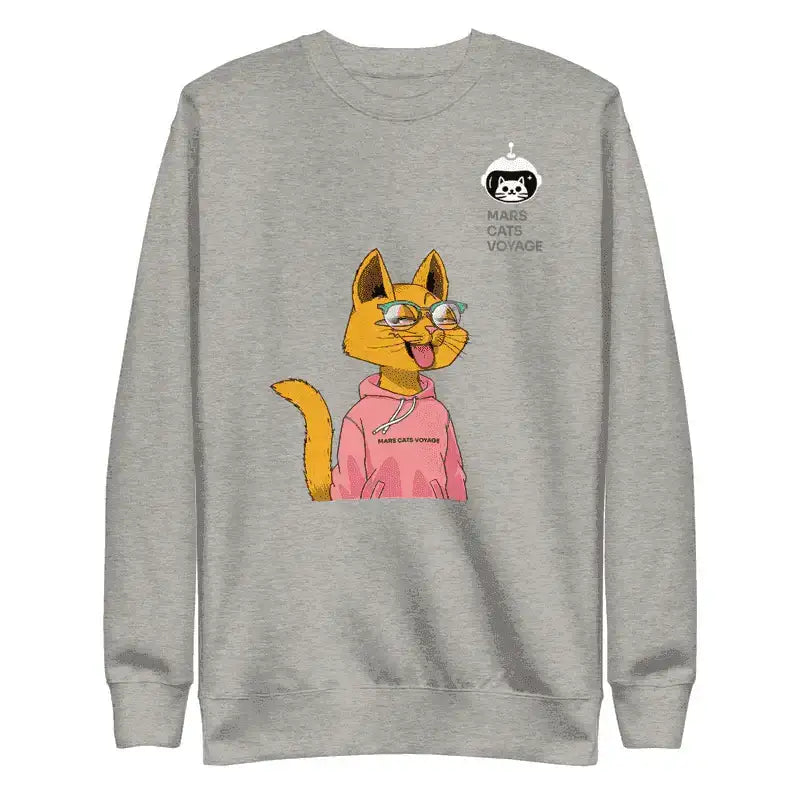 Mars Cats Voyage 2 Sweatshirt - InvestmenTees