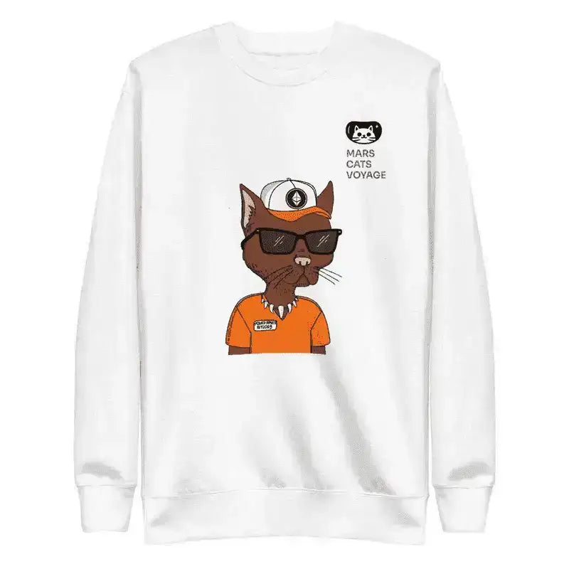 Mars Cats Voyage 4 Sweatshirt - InvestmenTees