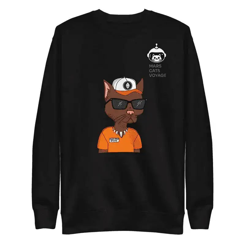 Mars Cats Voyage 4 Sweatshirt - InvestmenTees