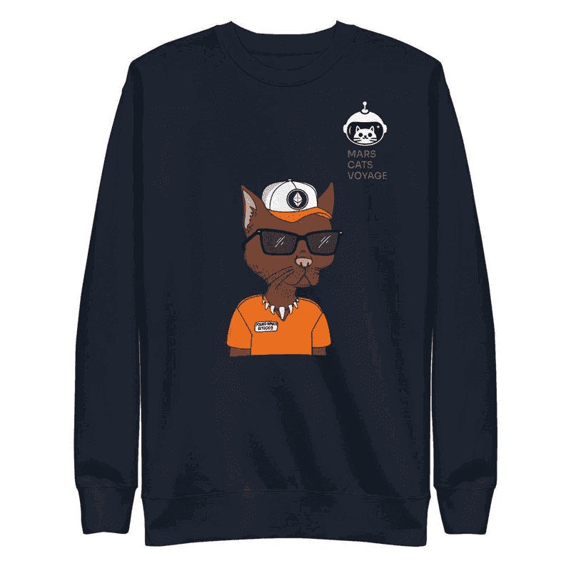 Mars Cats Voyage 4 Sweatshirt - InvestmenTees