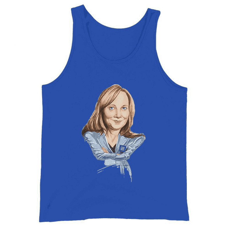 Mary Barra Tank Top - InvestmenTees