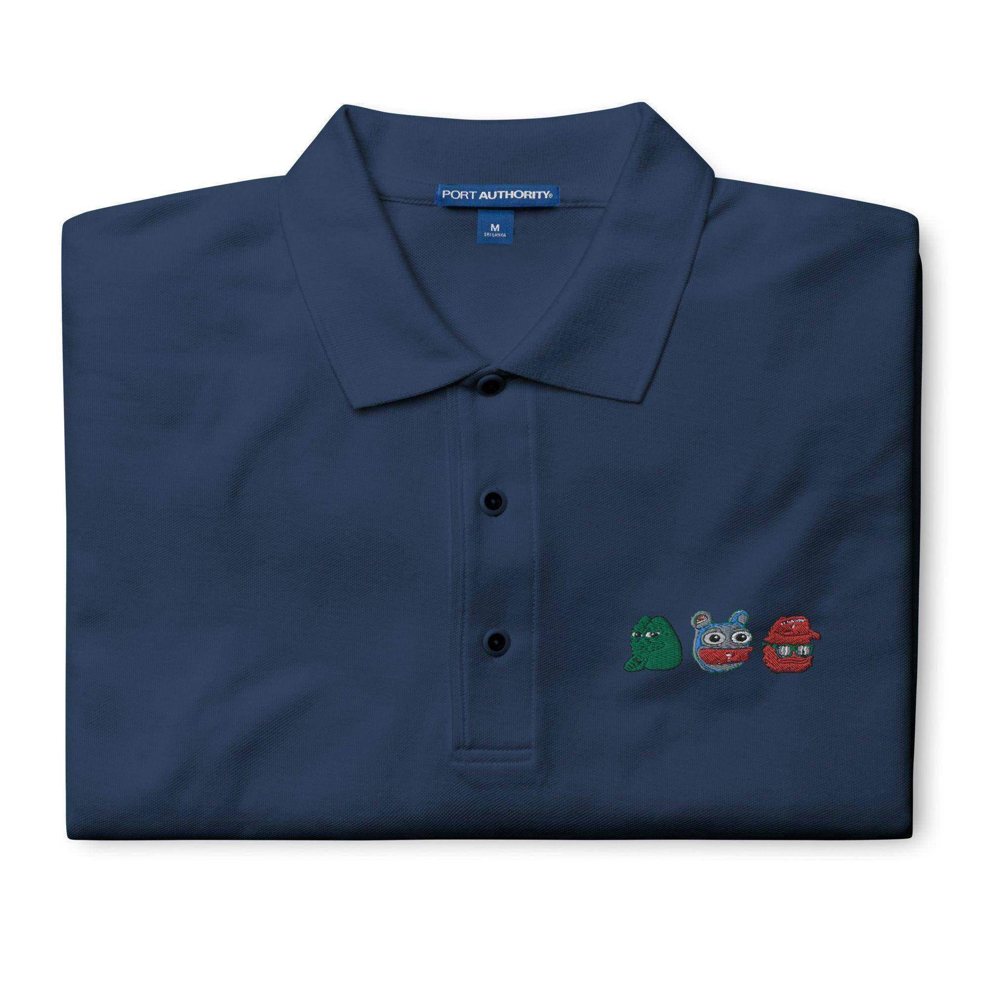 Meme Coins Polo Shirt - InvestmenTees
