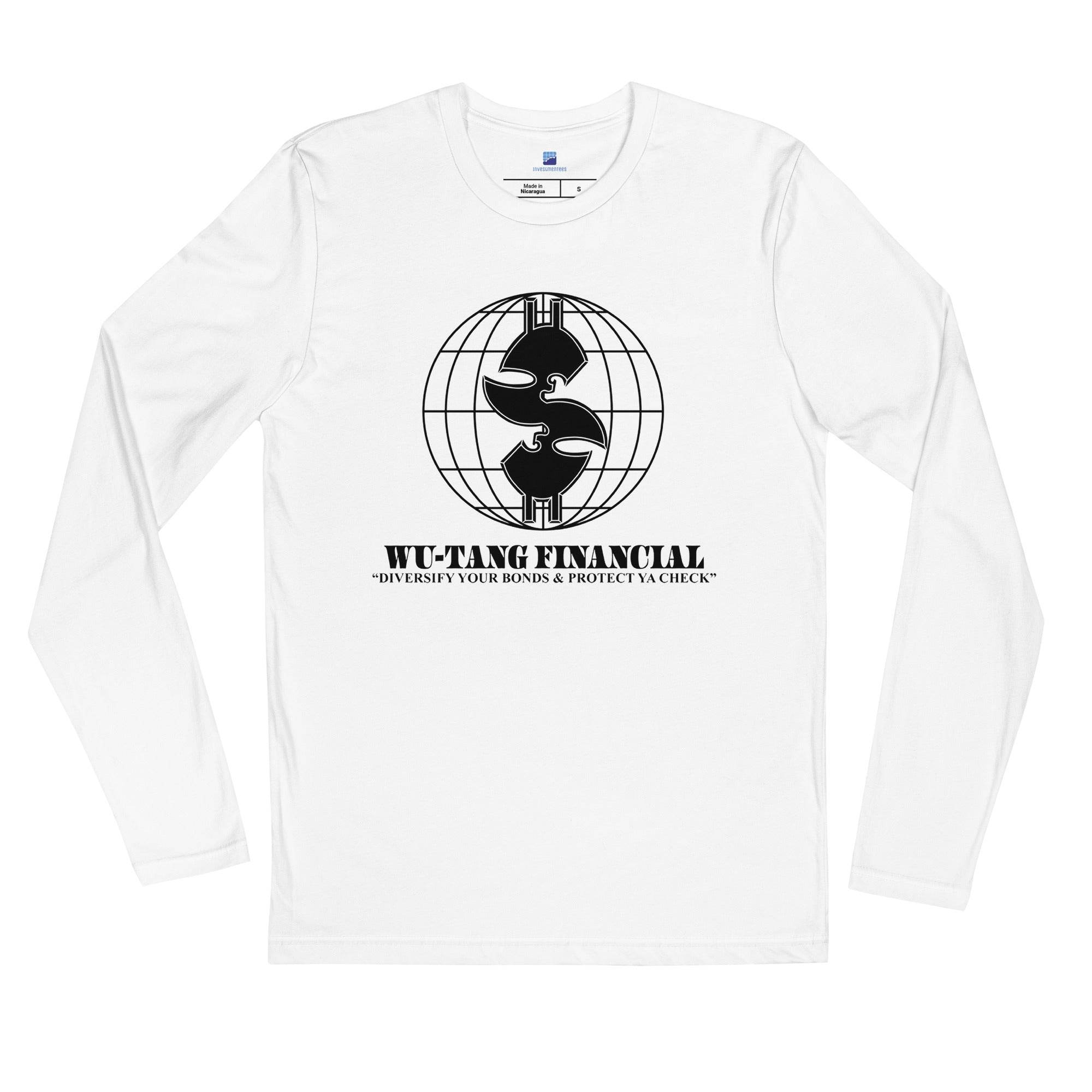 WU Financial Bull Long Sleeve T-Shirt - InvestmenTees