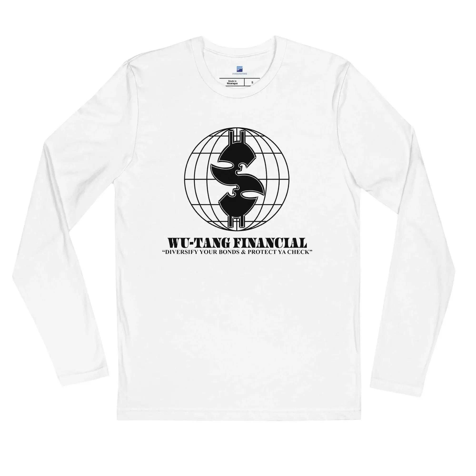WU Financial Bull Long Sleeve T-Shirt - InvestmenTees