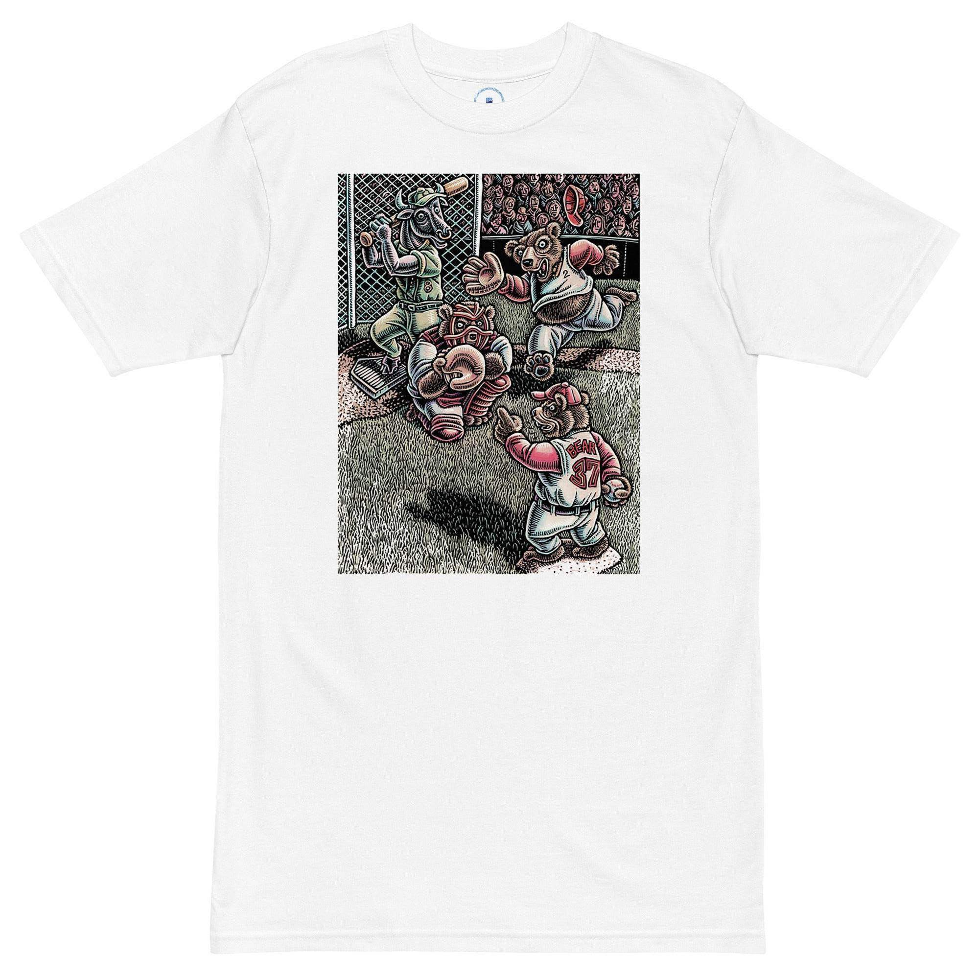 Bulls Bears Play Baseball T-Shirt - InvestmenTees