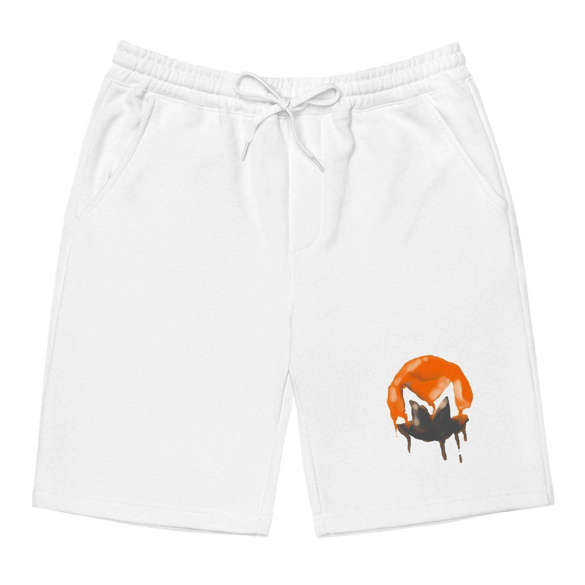 Monero Art Drip Fleece Shorts - InvestmenTees