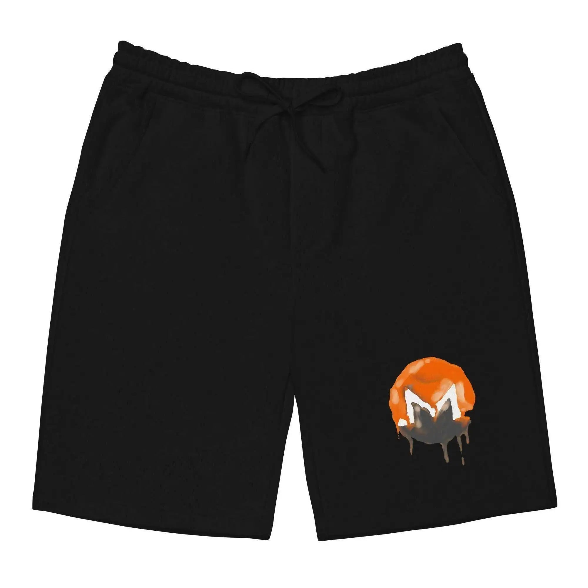 Monero Art Drip Fleece Shorts - InvestmenTees
