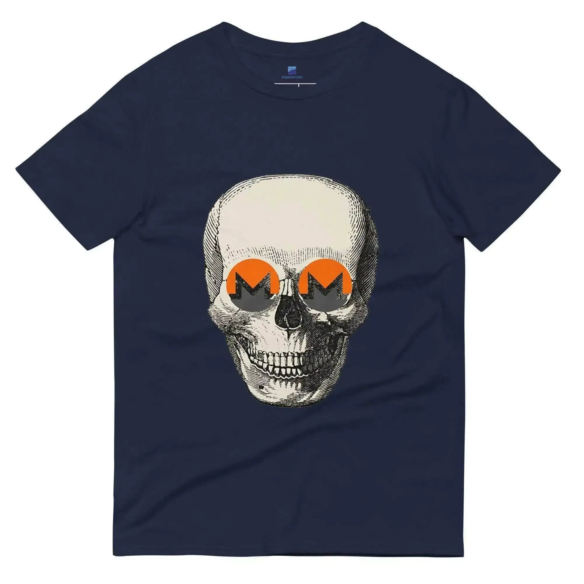 Monero Coin Skull T-Shirt - InvestmenTees