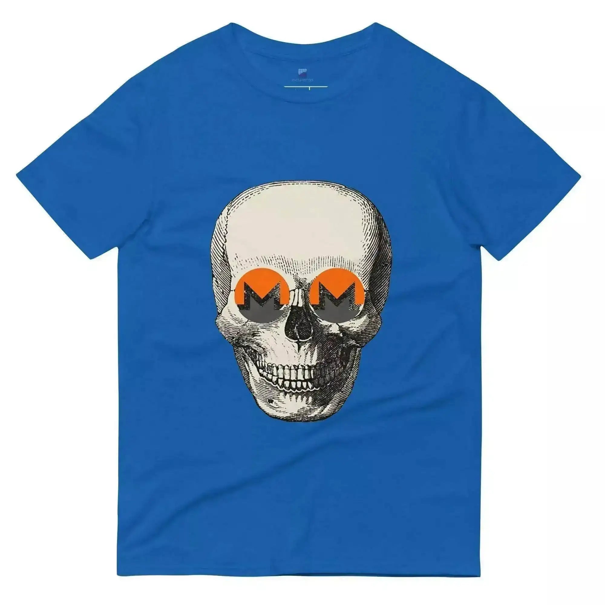 Monero Coin Skull T-Shirt - InvestmenTees
