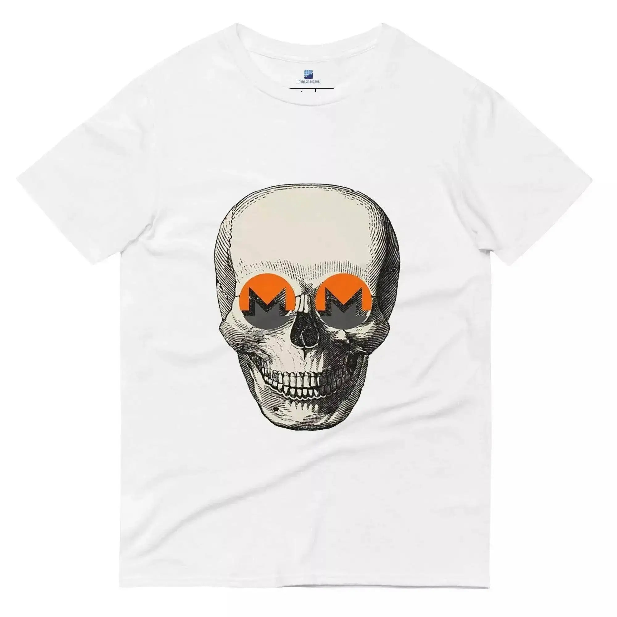 Monero Coin Skull T-Shirt - InvestmenTees