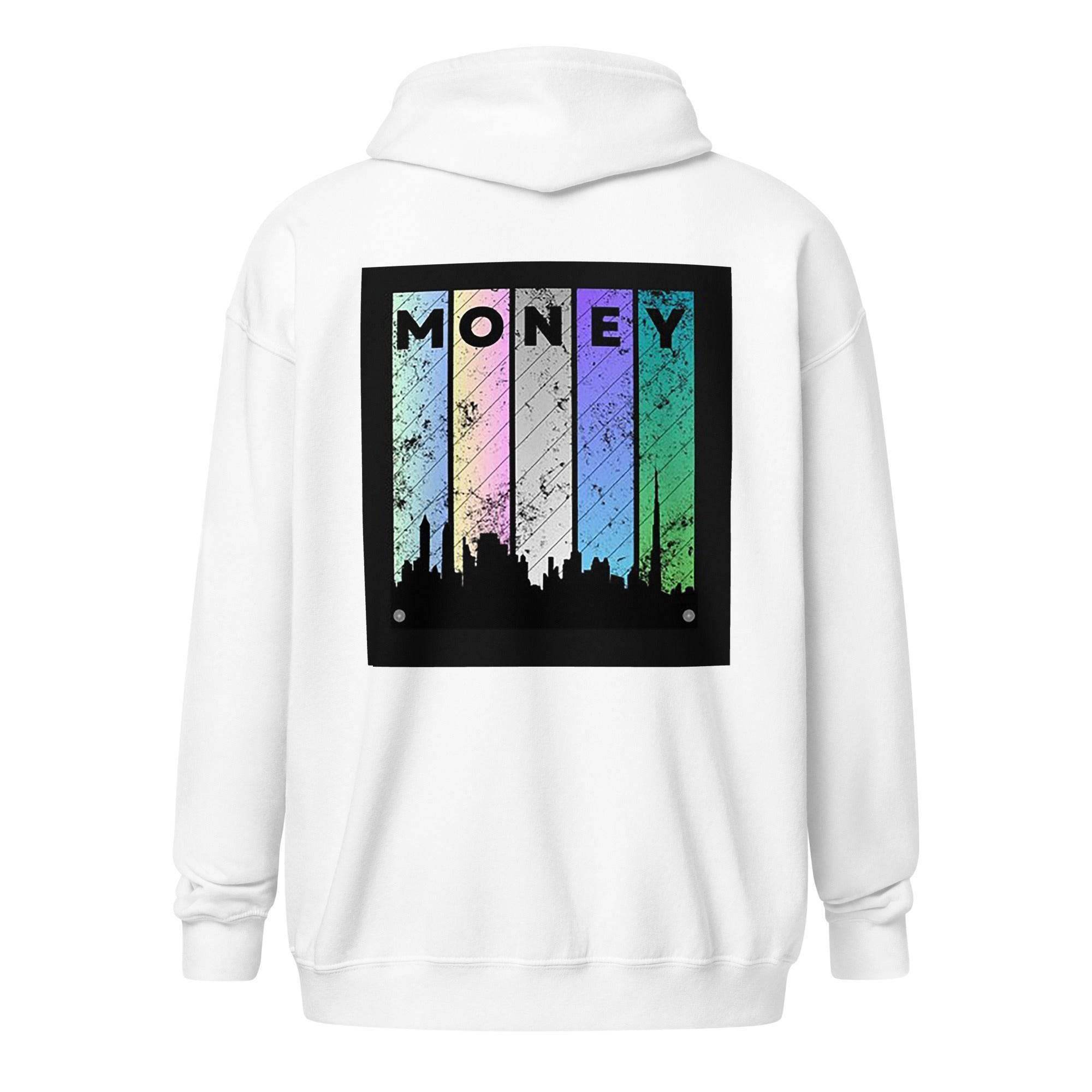 Money Zip Up Hoodie - InvestmenTees