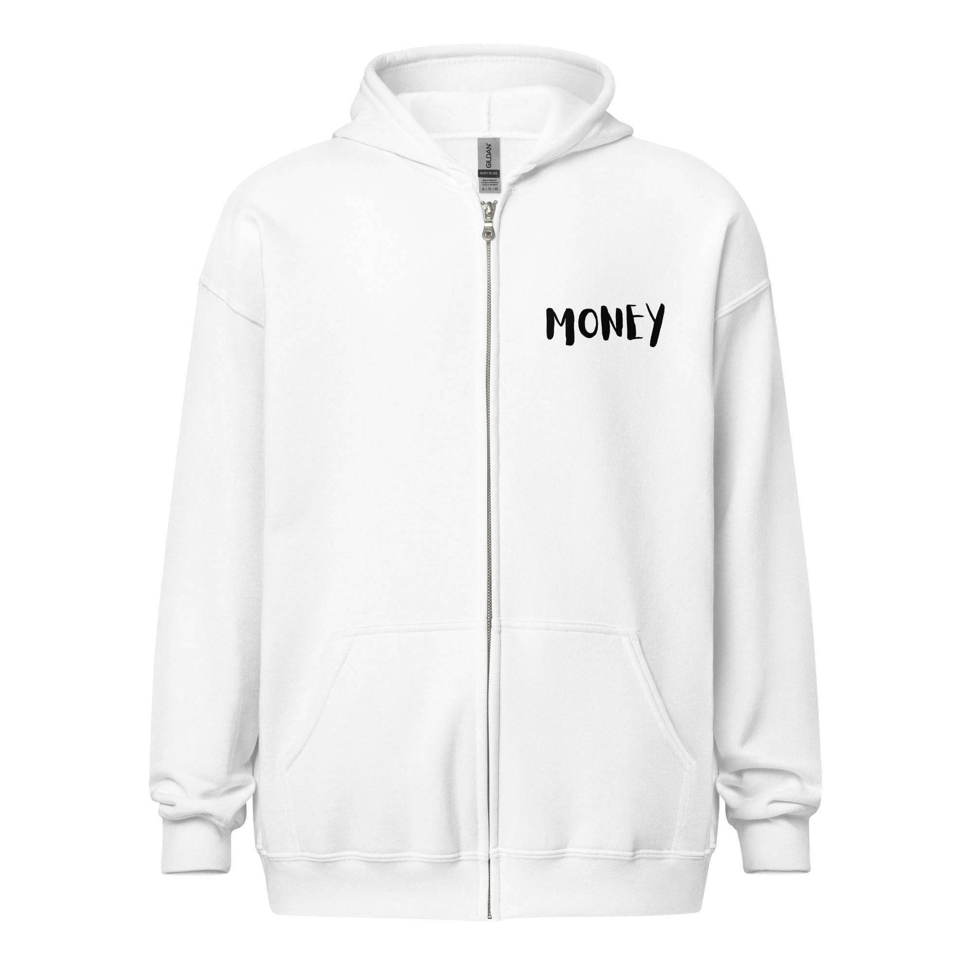 Money Zip Up Hoodie - InvestmenTees