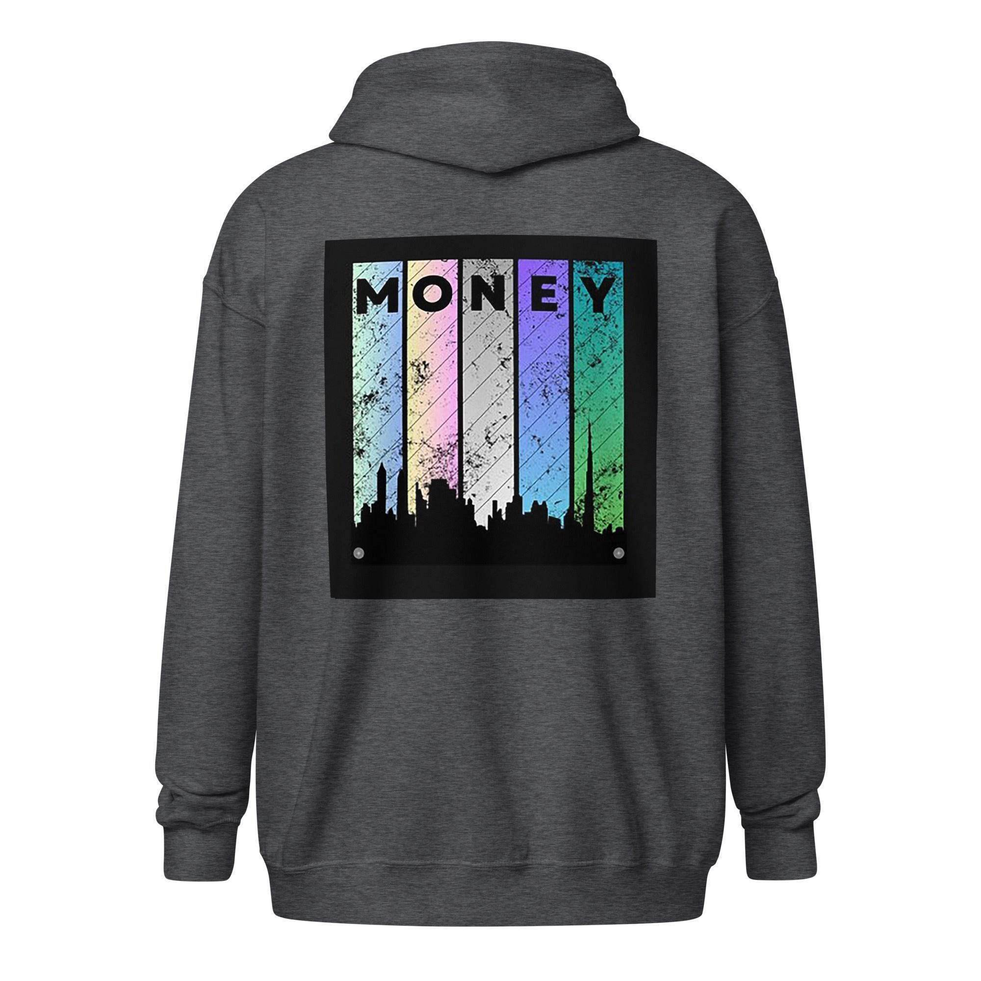 Money Zip Up Hoodie - InvestmenTees