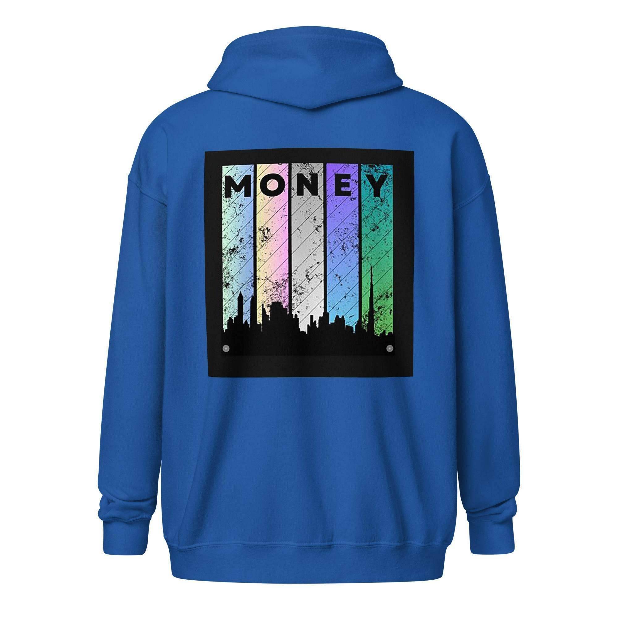 Money Zip Up Hoodie - InvestmenTees