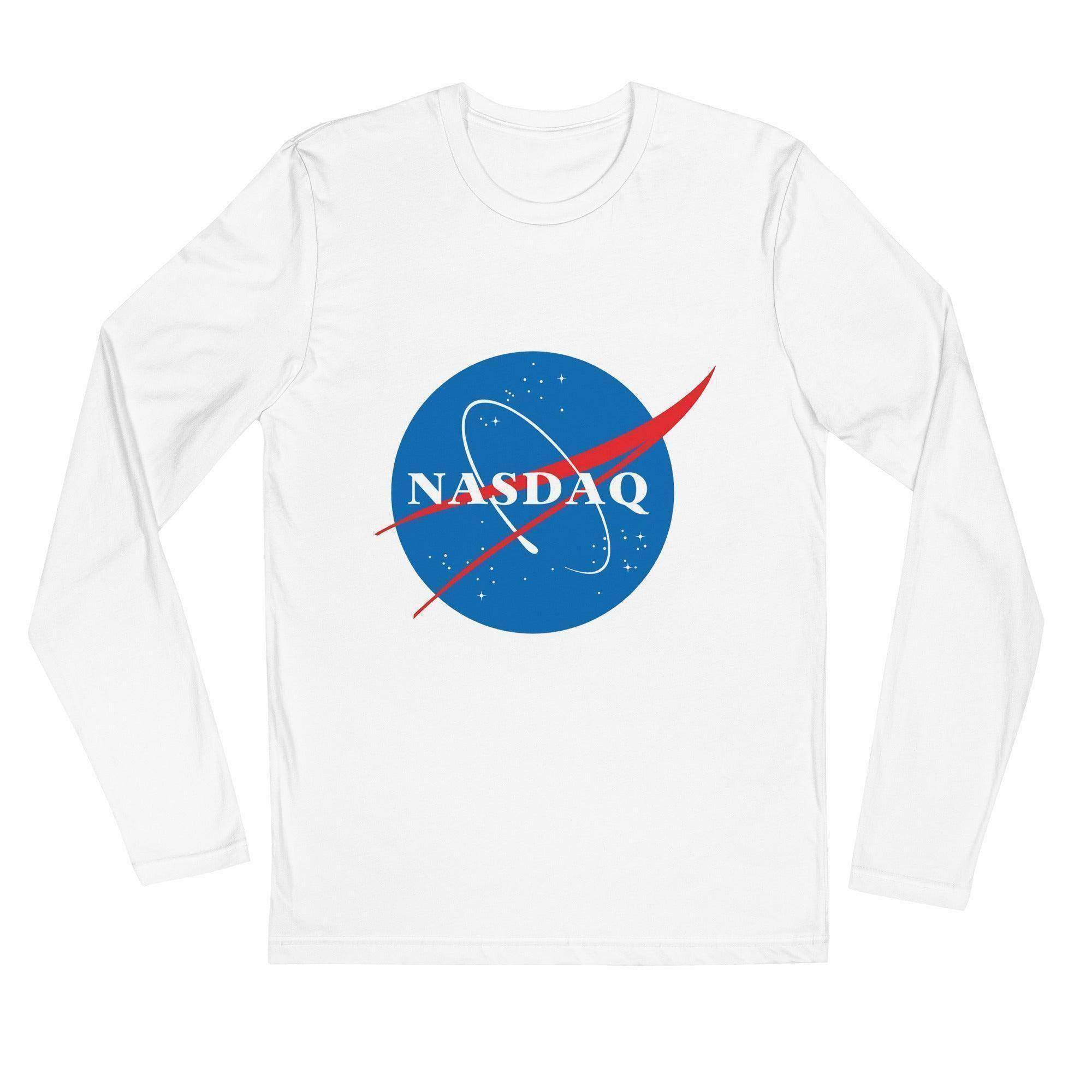 Nasdaq to the Moon Long Sleeve T-Shirt - InvestmenTees