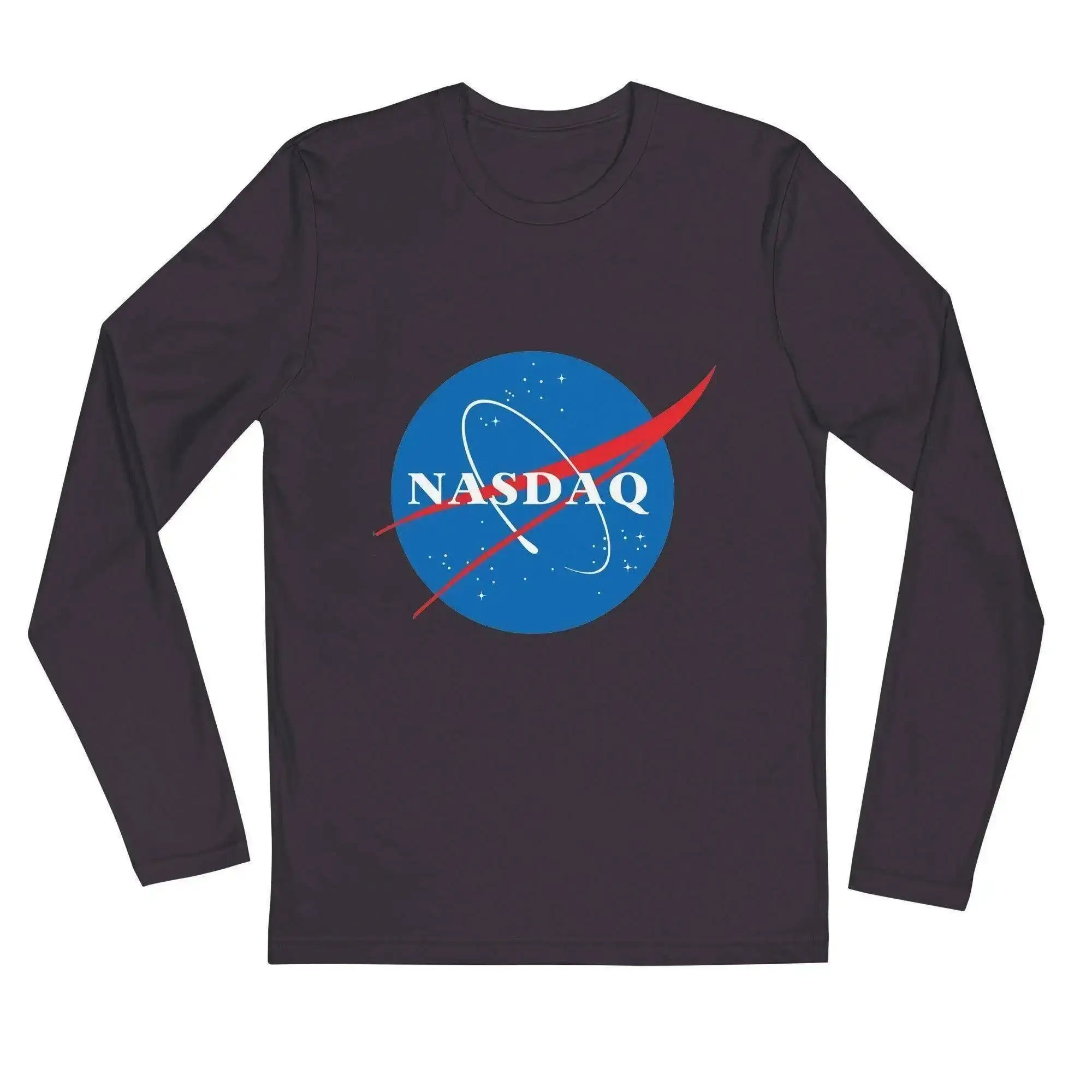 Nasdaq to the Moon Long Sleeve T-Shirt - InvestmenTees