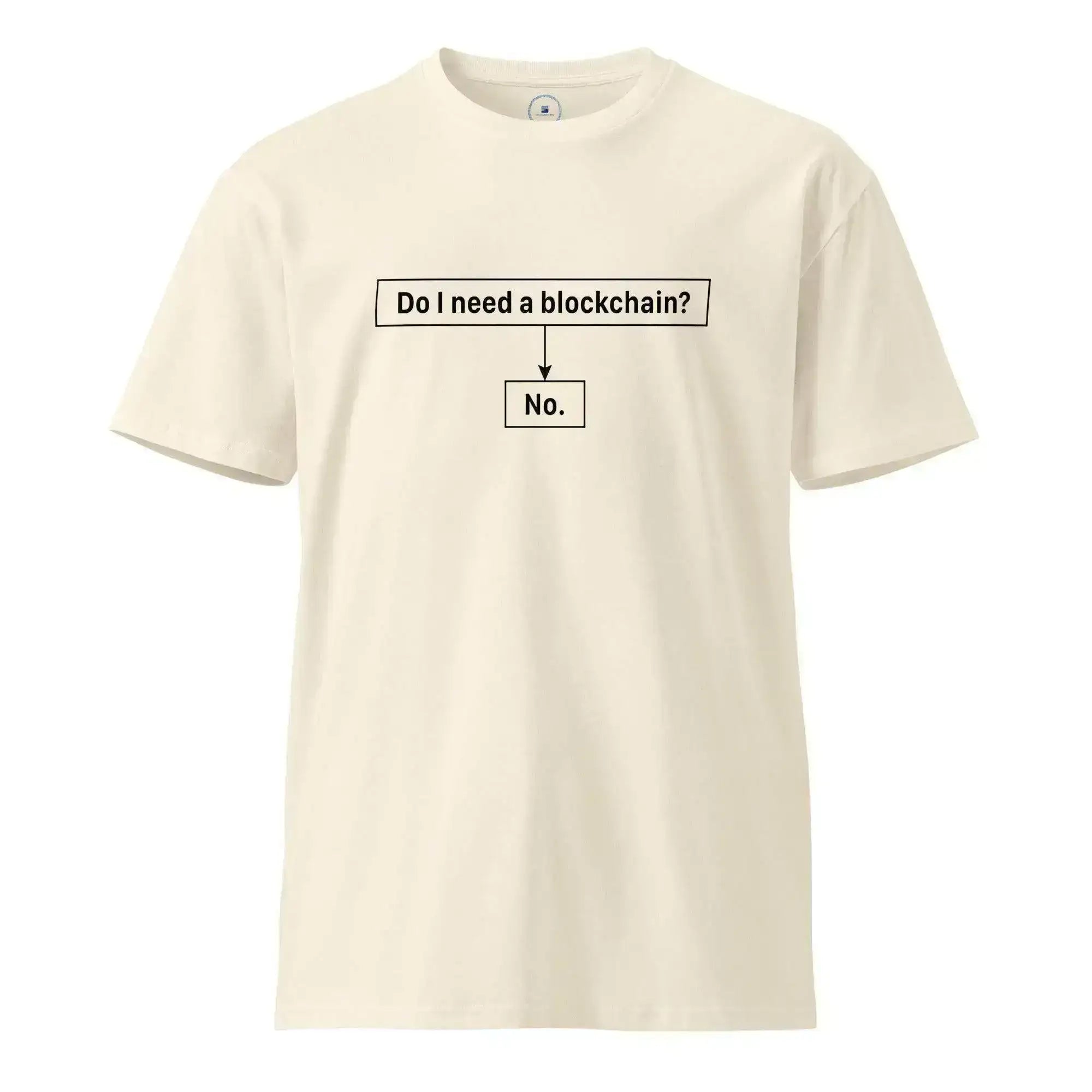 Need A Blockchain T-Shirt - InvestmenTees