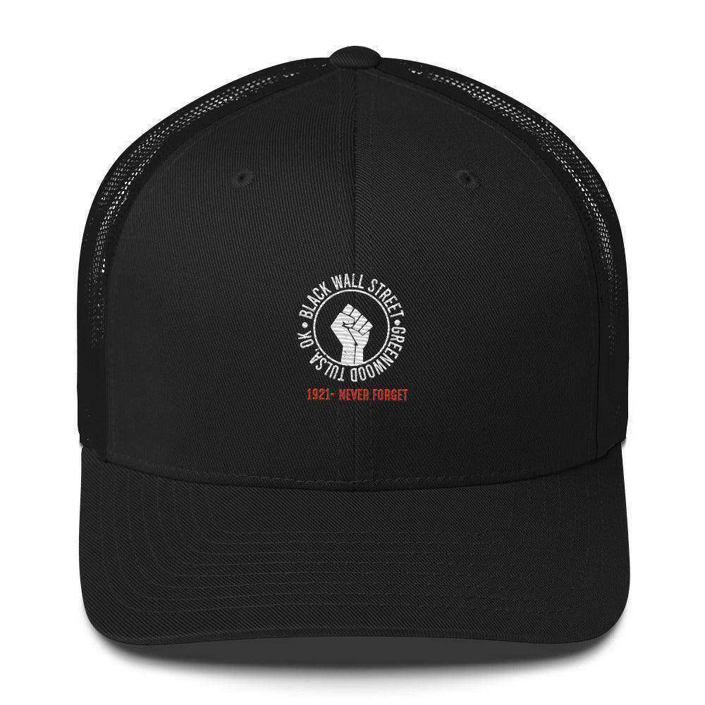 Never Forget Black Wall Street Trucker Cap - InvestmenTees