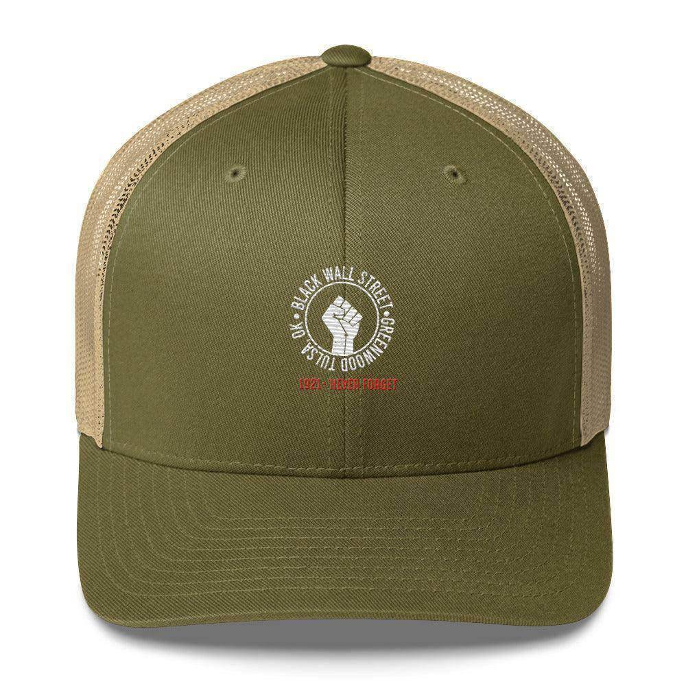 Never Forget Black Wall Street Trucker Cap - InvestmenTees