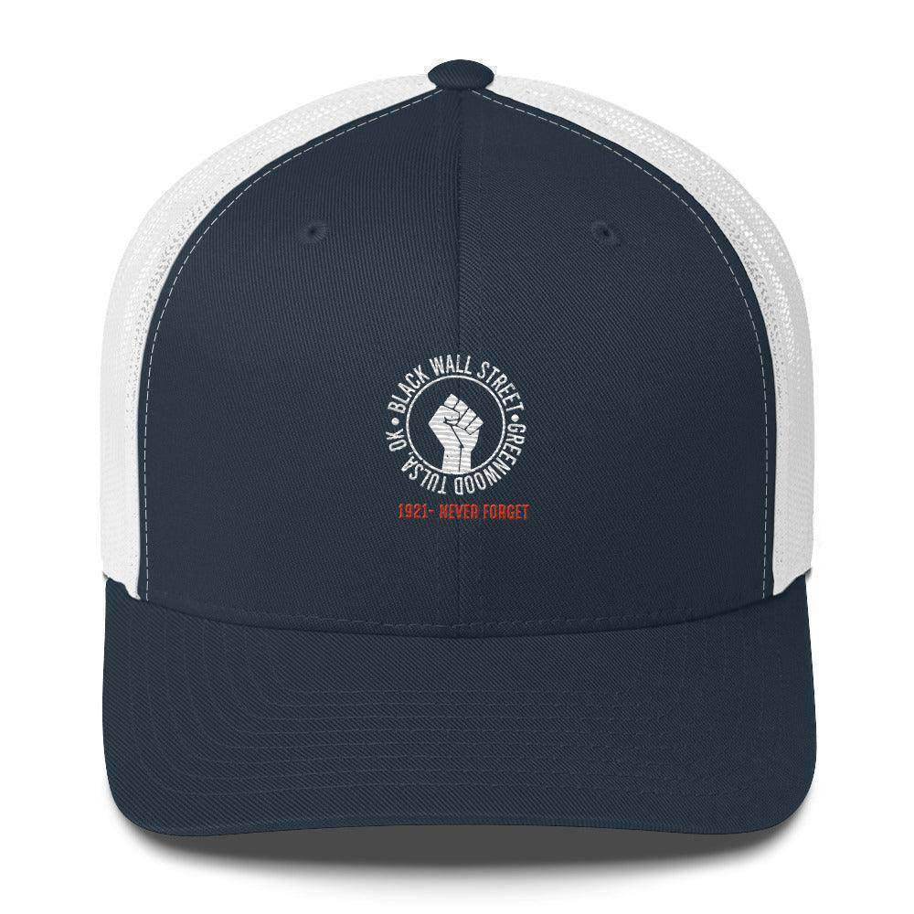 Never Forget Black Wall Street Trucker Cap - InvestmenTees