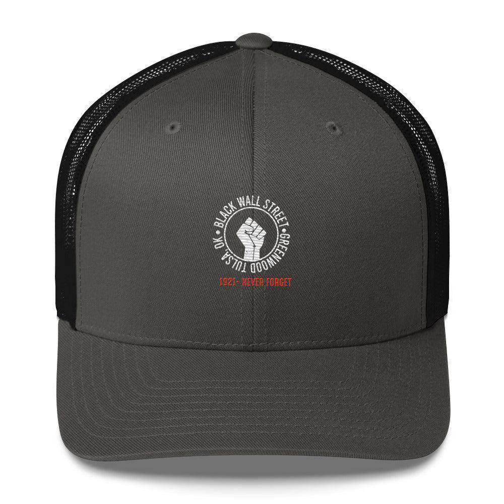 Never Forget Black Wall Street Trucker Cap - InvestmenTees