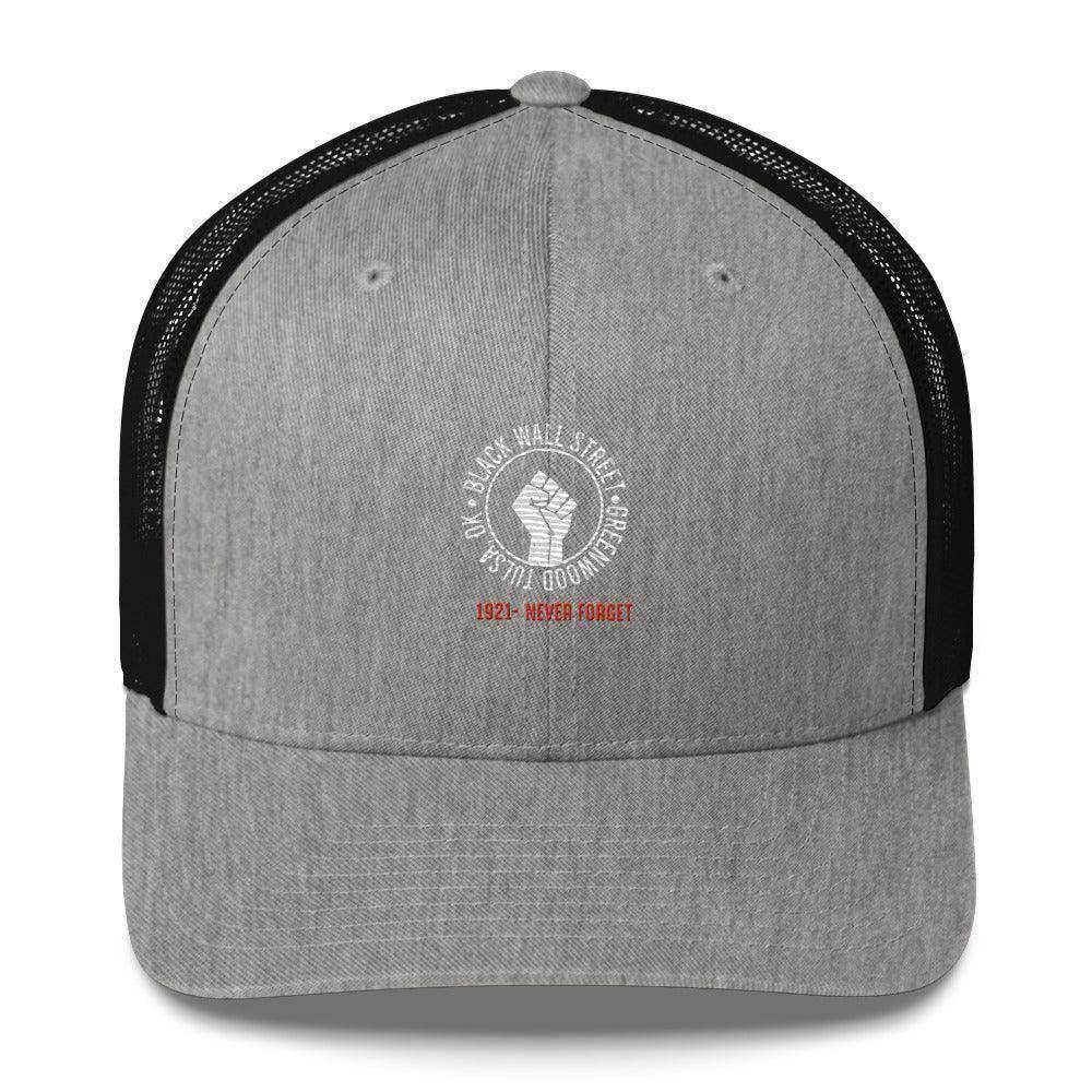 Never Forget Black Wall Street Trucker Cap - InvestmenTees