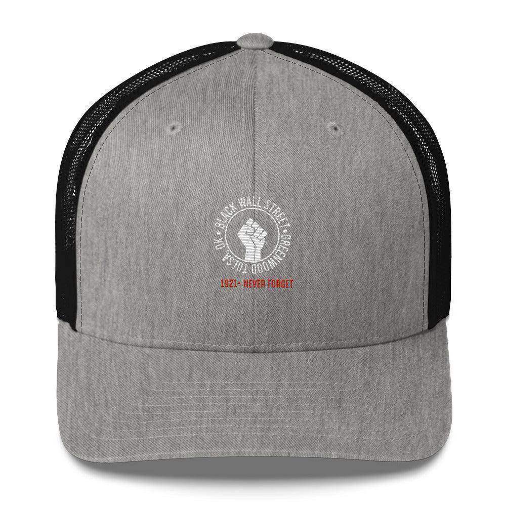 Never Forget Black Wall Street Trucker Cap - InvestmenTees