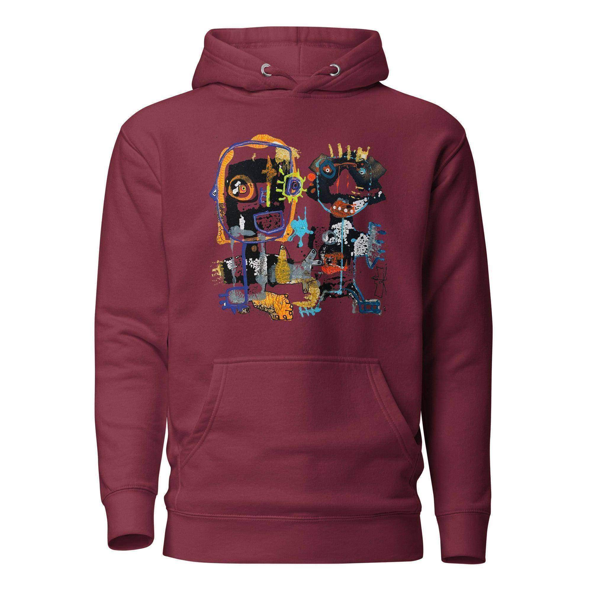 NFT Art 18 Pullover Hoodie - InvestmenTees