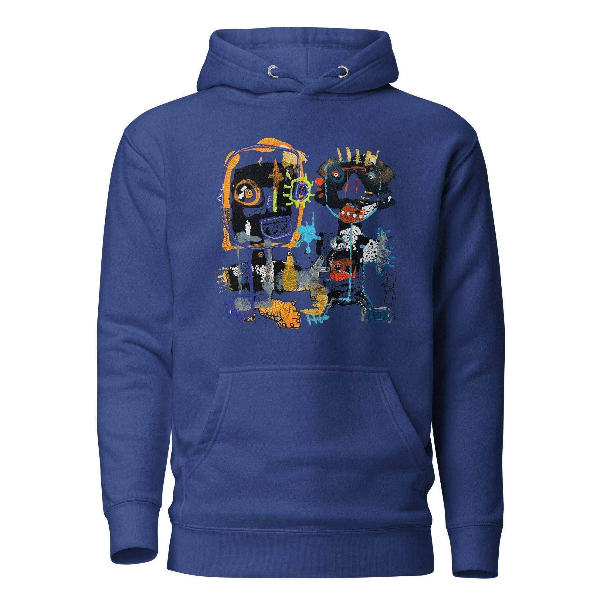 NFT Art 18 Pullover Hoodie - InvestmenTees