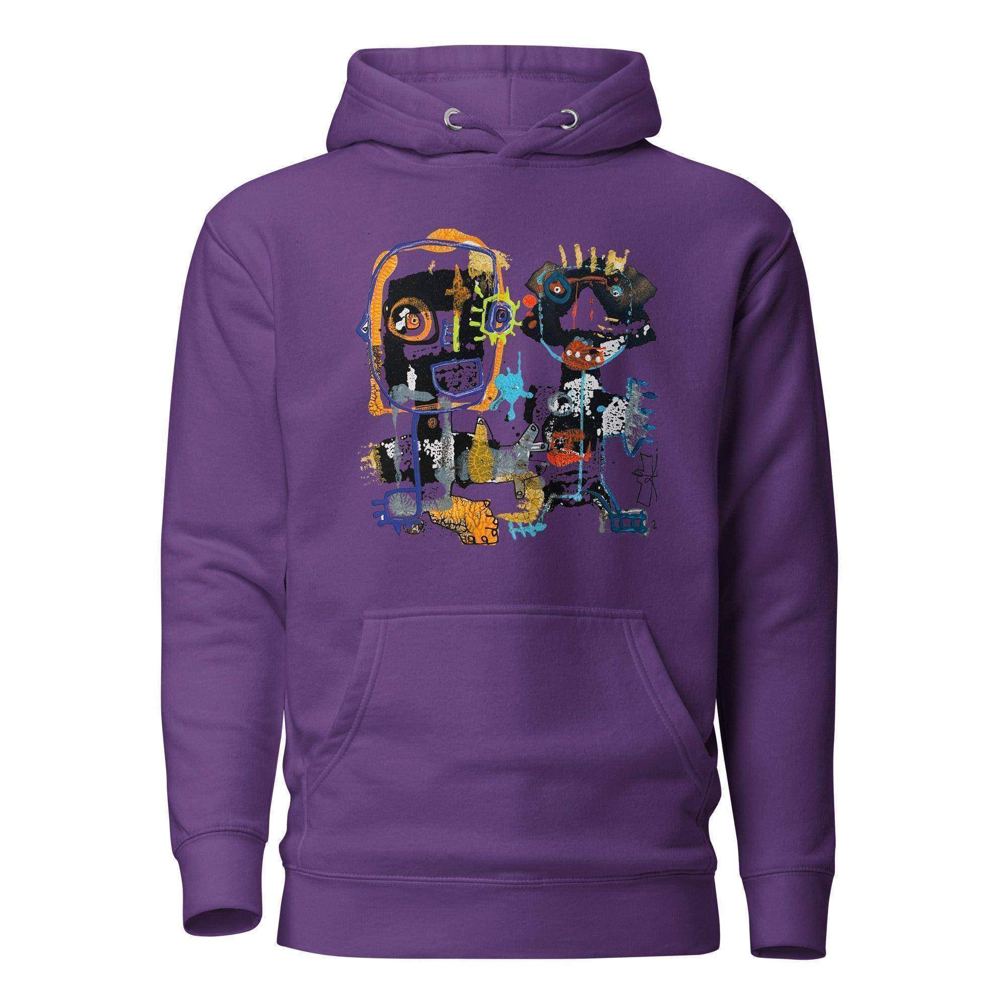 NFT Art 18 Pullover Hoodie - InvestmenTees