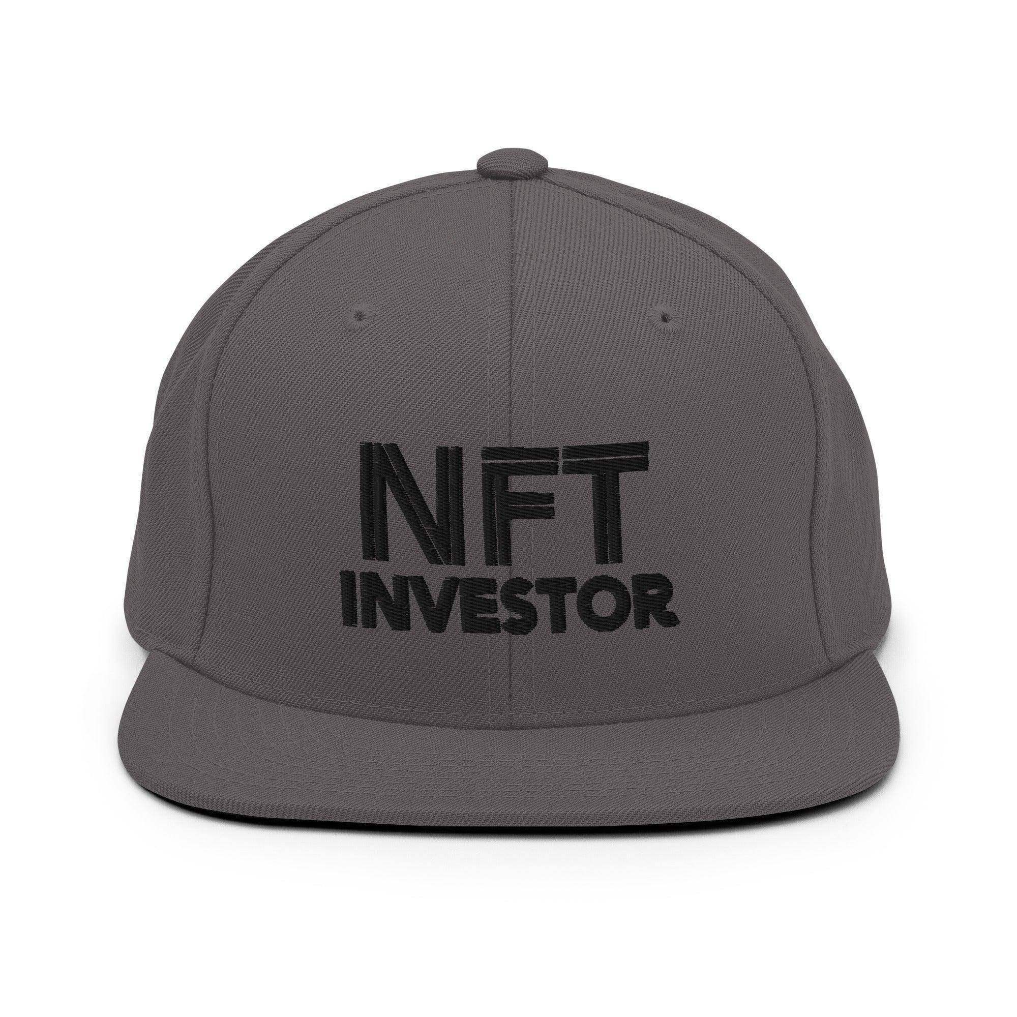 NFT Investor Snapback Hat - InvestmenTees