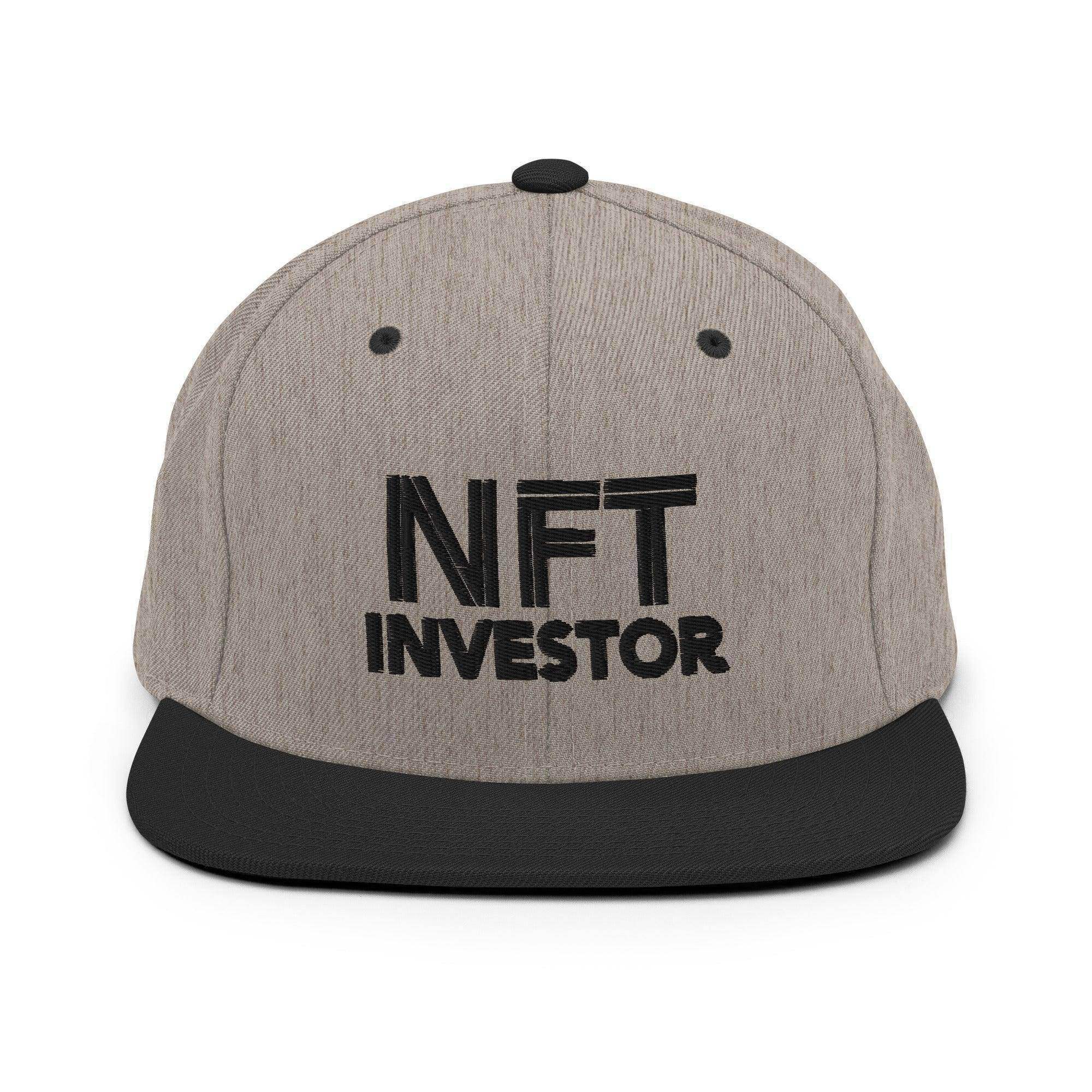 NFT Investor Snapback Hat - InvestmenTees