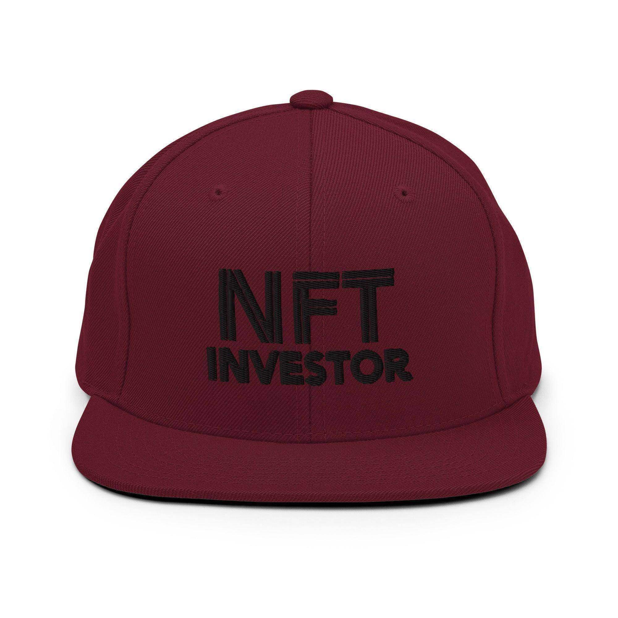 NFT Investor Snapback Hat - InvestmenTees
