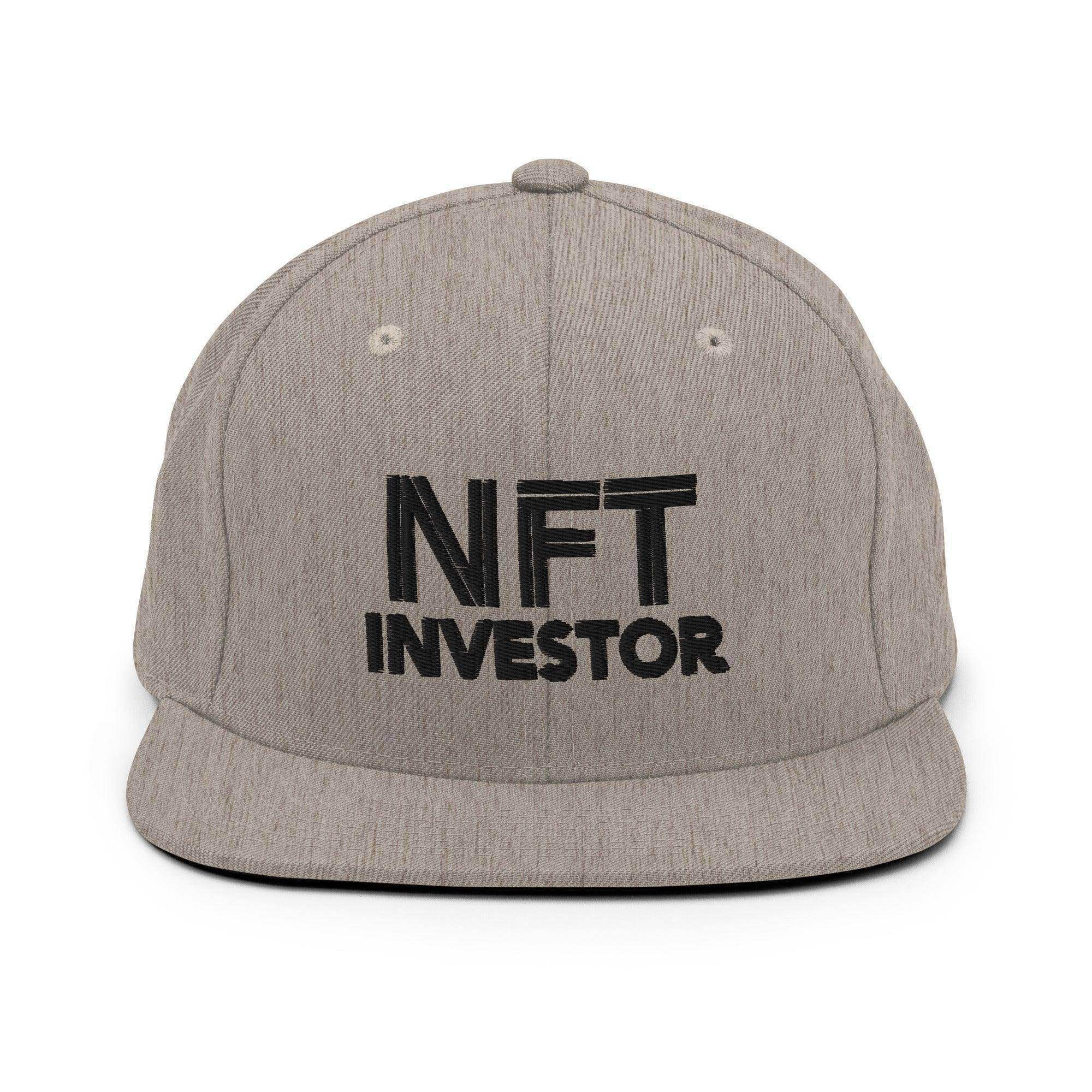 NFT Investor Snapback Hat - InvestmenTees