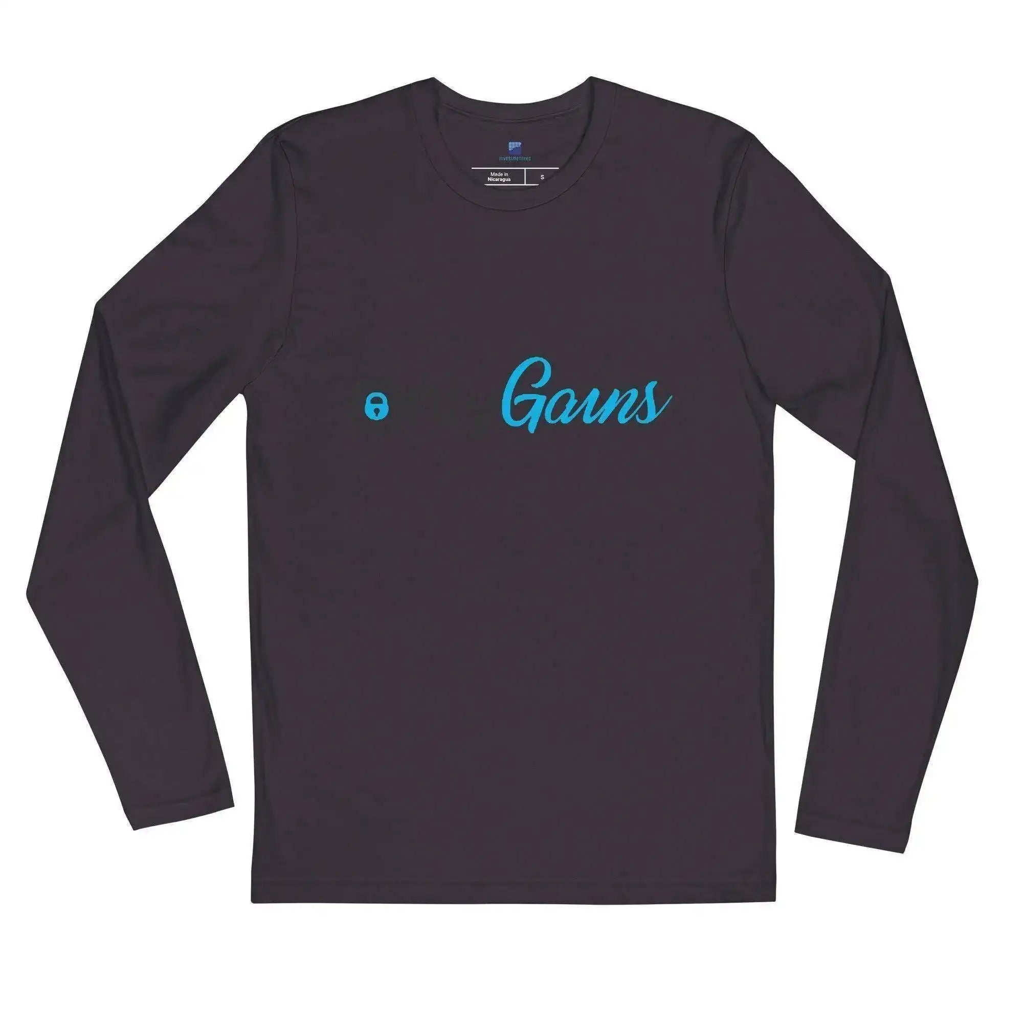Only Gains Long Sleeve T-Shirt - InvestmenTees