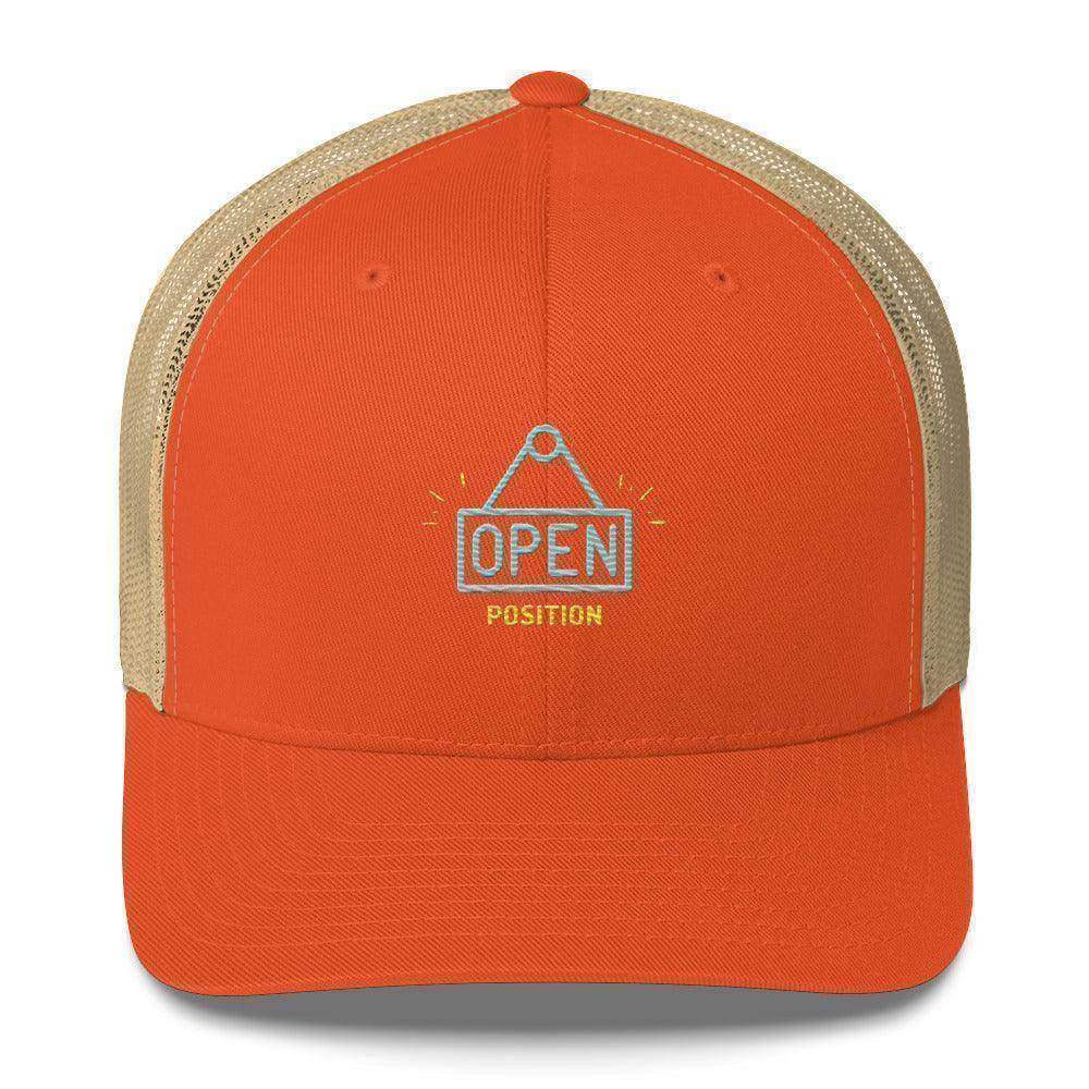 Open Position Trucker Cap - InvestmenTees