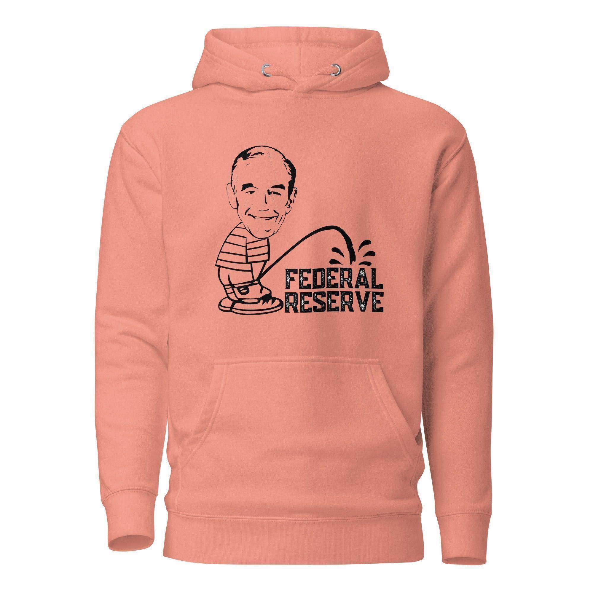 Pissing On Federal Reserve Pullover Hoodie - InvestmenTees