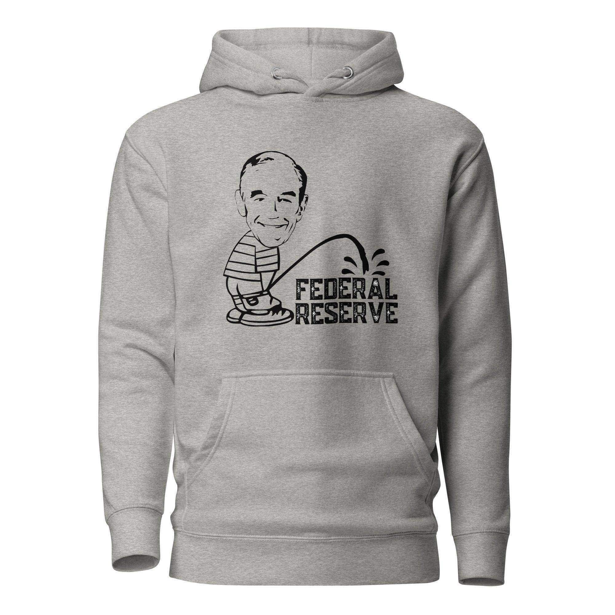 Pissing On Federal Reserve Pullover Hoodie - InvestmenTees