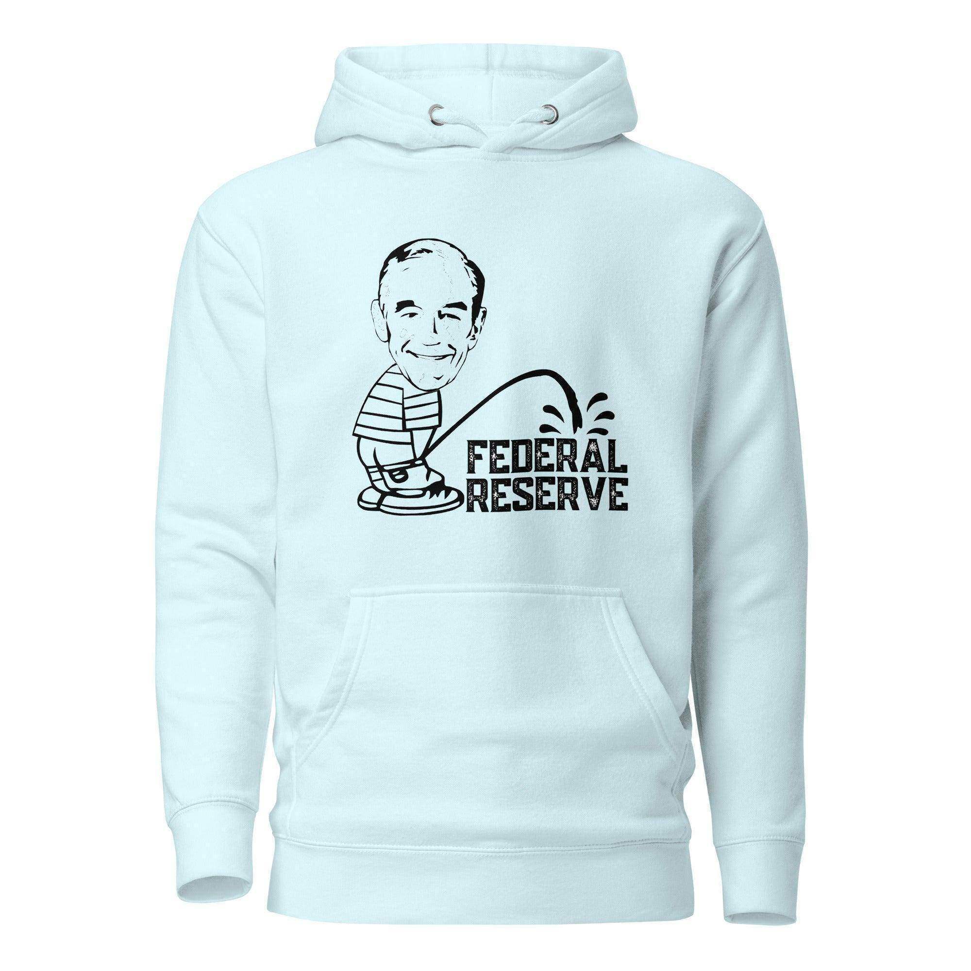 Pissing On Federal Reserve Pullover Hoodie - InvestmenTees