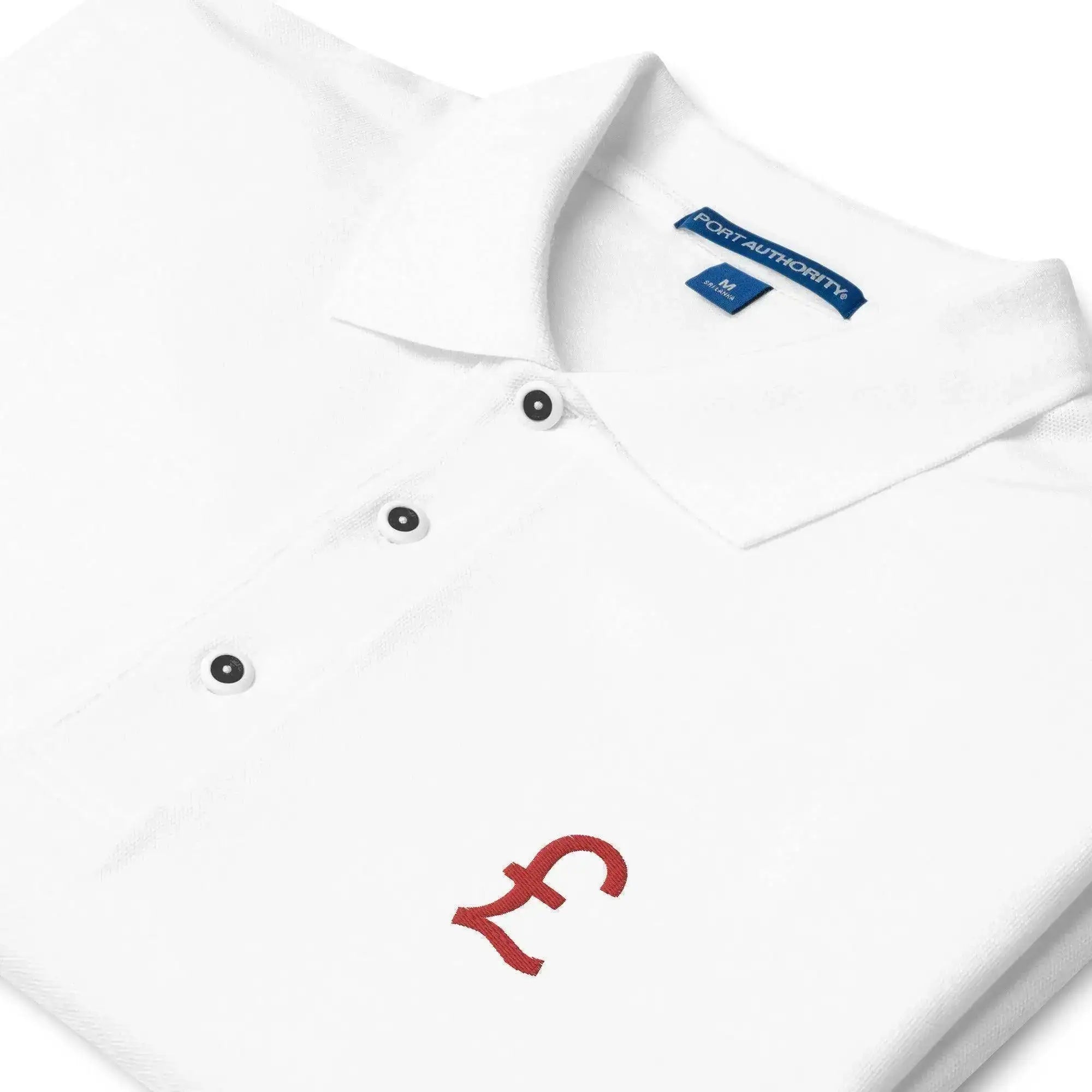Pound Sterling Symbol Polo Shirt - InvestmenTees